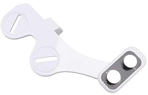 Bidet WC, Spruzzatore Autopulente in Plastica a Doppio Ugello per Bagno