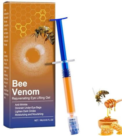 Bee Venom - Gel per occhi con veleno d'api, crema per gli occhi con veleno d'api, crema per gli occhi, veleno d'api, crema per gli occhi contro rughe e occhiaie (1 pezzo)