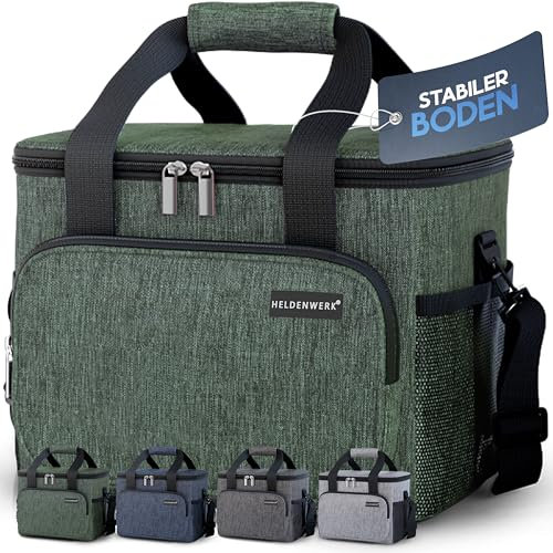 HELDENWERK Kühltasche klein 10L, Isolierte Thermo Lunchtasche für Essen & Getränke, wasserdicht & auslaufsicher, Picknick Tasche klein, Brunch Bag, Frühstückstasche, Mittagstasche