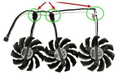 LFGOZSD 3 Pezzi/Set PLD08010S12HH T128010SU GPU Cooler per Scheda Video GIGABYTE GTX 1080 1070 Ti GTX1080 1080TI Gaming 1060 G1 Rock(1 Set PLD08010S12HH)