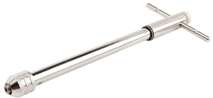 Bestgle Giramaschi a Cricchetto [Allungata], Maniglia a T Regolabile Chiave a T per Maschi Maniglia per Maniglie a Cricchetto per Rubinetti M5-M12