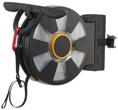 PRMTYUP Attrezzatura per Allenamento con Volano A Parete, Stazione Multifunzione per Allenamento di Forza, Allenamento Centrifugo Modellante, Soluzione per L'Allenamento,Nero