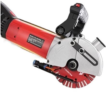 Sierra para Concreto, UE Stock Máquina de corte ranura pared 400 0w 6500rpm Chaser eléctrica 5x133mm Saw Blades industrial ladrillo mármol hormigón