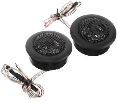 EPIGEIST Tweeters D'autoradio 2 Pouces, 1 Paire de Haut-parleurs à Pavillon en Métal, Tweeters de Voiture Compacts pour Audio Automobile, Accessoires Audio Voiture, Son Haute Fidélité,