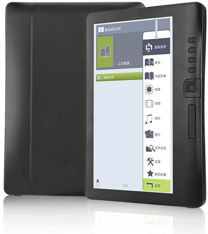 Generic Lector de Libros Electrónicos con Pantalla Colorida con Diseño Resistente Al Agua, Lector de Libros Electrónicos Portátil de 7 Pulgadas para una Fácil Lectura, Amantes de los, Amplia