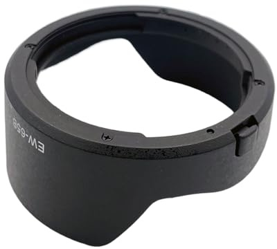 Paraluce a baionetta della lente della macchina fotografica della costruzione dell'ABS di EW-65B per l'installazione sicura reversibile di RF50mm