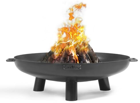 Cook King Brasero Bali - Brasero Exterior - Brazeros Exterior - Barbecue Brasero de Haute qualité - Fabriqué à la Main en Europe - Brûleur de Jardin - Réchaud de Jardin - Ø80 cm