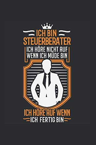 Steuerberater Notizbuch: Steuerberater Finanzen Steuern Buchhaltung / 6x9 Zoll / 120 karierte Seiten