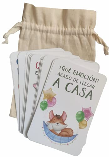 Die Veranstaltungen der Tatate - Original Geschenk 40 Karten - Baby Milestone Karten für das erste Jahr - Fotokarten für Babys besondere Momente (Español)