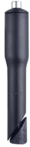 Azarxis Fahrradlenker Vorbau Adapter, Vorbauverlängerung Schaftvorbau-Adapter 22,2 mm / 25,4mm × 150mm, Fahrrad Gabel für MTB Rennrad (Schwarz, 22,2mm)
