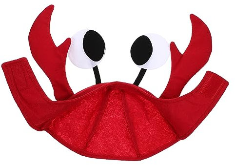 minkissy Krabbenhut Für Party Cosplay Und Fotografie Einfach Anzuziehender Krabbenhut Aus Hochwertigem Material Für Junge Mädchen Und Erwachsene