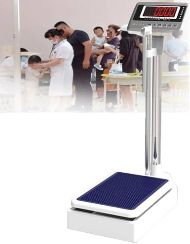 Detector De Altura Y Peso, BáScula Digital De Peso Y Altura, Herramienta De MedicióN De Imc, BáScula Digital Profesional Para MéDicos De 440 Libras/200 Kg, Dispositivo De MedicióN De Grasa