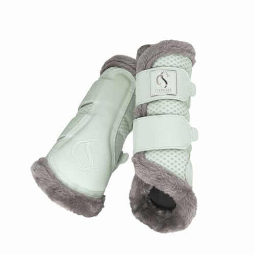 ESKADRON Gamaschen Fauxfur Forest Green
