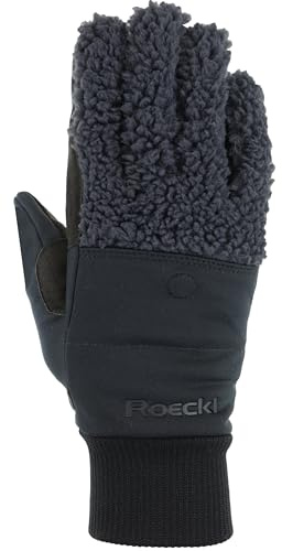 Roeckl Sports Reithandschuh NEUBERG, Outdoor Winter Handschuh, Anthrazit 7