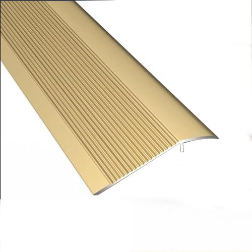 Übergangsprofil Übergangsleiste Bodenleiste aus Aluminium, Übergangsprofil Alu, 1 Stk Übergangsschiene für Fußböden Aluminium Boden-Leiste, Randleiste für Bodenschwellen, Übergangsstreifen ( Color : B