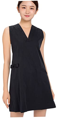 KICHOUSE Neck Mesh Back Apron Sleeveless for Hairdressers Salon Wear Hair Stylist Aprons Breathable