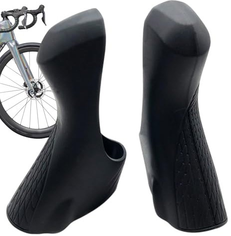 Nybhyjka Silikonhülle für Fahrräder, elastische Silikonhülle – bequeme Bremshebelabdeckung, stilvoll, verbesserte Griffigkeit und Kontrolle