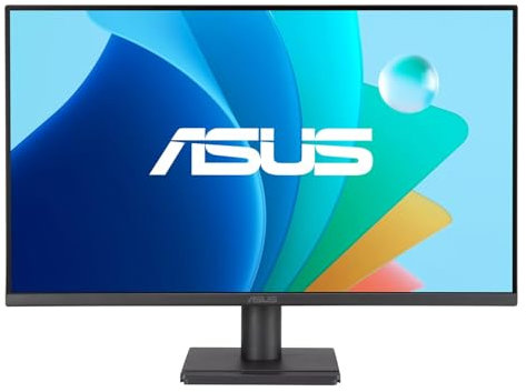 ASUS VA279QG Monitor Eye Care Gaming de 27 Pulgadas, IPS, Full HD, 99% sRGB, sin Marcos, 120 Hz, Adaptive Syn, 1 ms, HDMI, DisplayPort, VGA, luz Azul Baja, antiparpadeo, Montaje en Pared