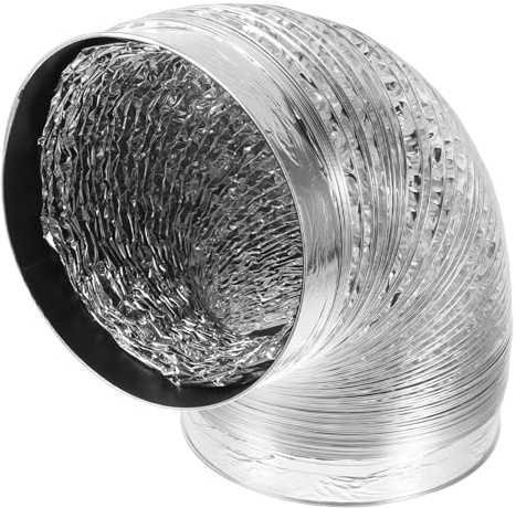 Alipis Range Hood Exhaust Pipe Flexible Venting Extension Hose for Kitchen Garage Ventilation Air Ducting