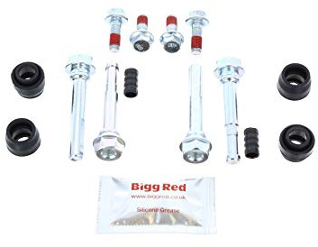 Bigg Red - Front Brake caliper Slider Pin Kit - Compatible with Shogun Pinin, RX8, MX5 1998-2016, RAV 4 2000-2006, Grand Vitara 2005 Onwards