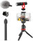 BOYA - Kit de video para smartphone con micrófono de escopeta BY-MM1, abrazadera para smartphone, trípode estabilizador para grabación de video, vlogging, podcasting