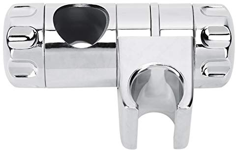 Support de pommeau de Douche réglable pour Barre coulissante, Universel 25MM O.D. Support de Support de tête de Rail Support de pulvérisateur de Bidet Support de Support de
