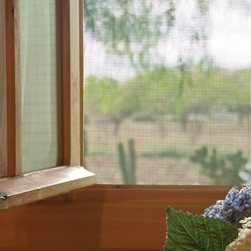 Suinga - Moustiquaire en gaze vert 1,2 x 3 m pour porte et fenêtre, Tissu en fibre de verre 120 gr/m2, Protection anti-insectes