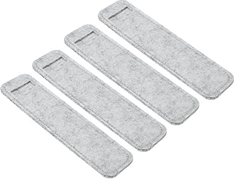 PATIKIL Filzstift Etui 12Pack Stifteetui Kugelschreiber-Etui Filz Grau | Bleistift Tasche Mini Schutzhülle Etui Halter