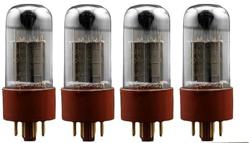 JINGERL 6SN7 Tube Power Amplifier Vacuum Tube Gold Feet Instead Of 6N8P 6H8C CV181 5692 6F8G CV1988 Fully Matched Audio Amplifier (Color : 4PCS)