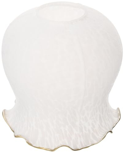 MAGICLULU Glass Lamp Shade Replacement Pendant Lamp Shade Lighting Fixture Accessory for Pendant and Wall Lights Small Shades Easy Install Decorative Light Fixture