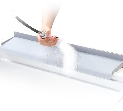Paraspruzzi per doccia, paraspruzzi d'acqua, per cucina, tappo antiscivolo per doccia, garage
