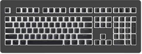 Teclas de teclado: juego de teclas brillantes, kit de repuesto de teclado mecánico para la colección de entusiastas de la escritura Streamer