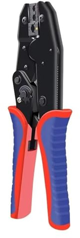 Pinza crimpatrice a cricchetto HS-30J for terminali elettrici isolati 20-10AWG 0,5-6 mm2 for uso professionale