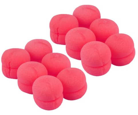 jojofuny 12 Rouleaux en Éponge pour Boucler Cheveux sans Chaleur, Outil de Coiffure Léger, 12 pièces, pour Femmes et Filles