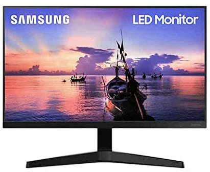 Samsung F24T350FHR - Monitor de 24'' FullHD (1920x1080, IPS, 75Hz, 5ms, AMD Freesync, HDMI, VGA,16:9, Gaming, Eye-saver mode, Flicker Free), Negro