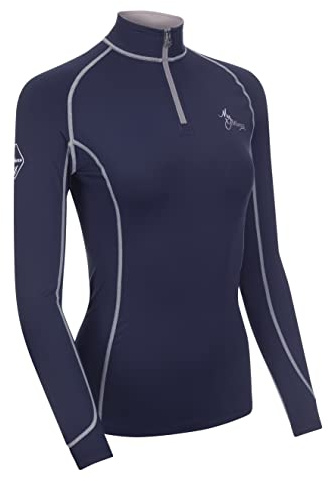 LeMieux T-shirt thermique à manches longues pour femme - Vêtements et équipement équestres pour l'équitation
