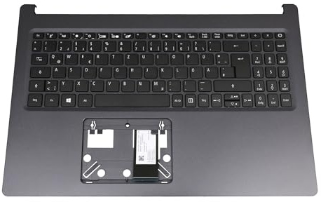 Acer 6BHSJN7011 Original Tastatur inkl. Topcase DE (deutsch) schwarz | für Aspire 5 (A515-45G), Aspire 5 (A515-54), Aspire 5 (A515-54G), Aspire 5 (A515-55G), Aspire 5 (A515