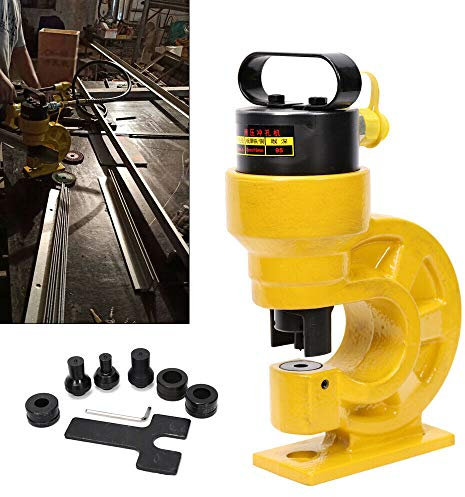 Hydraulische Lochstanze, Blechlocher Set CH-60 31t Hydraulisch Presse Stanzen Locher Werkzeug Lochknacker Hydraulikeinheit