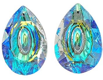Prismen & Kaleidoskope 2 stücke Hängende Kristallprisma Anhänger Farbe Kronleuchter Teile Dekoration Zubehör Optik-Kits für den naturwissenschaftlichen Unterri (Size : 50mm 2pcs)