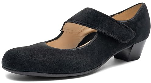 ARA Damen Catania Spangenschuh, SCHWARZ, 40 EU Weit