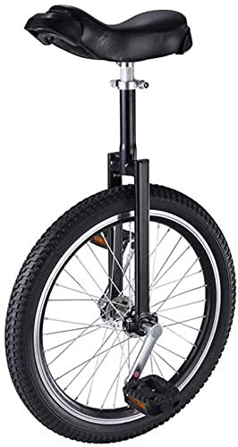Einrad Fahrrad Einrad 16/18/20 Zoll Rad Einrad Kinder Erwachsene, Verstellbare Einräder Sitz Rutschfest Butyl Mountain-Reifen Laufrad Fahrrad, Sport Outdoor Unisex Anfänger Teen Mädchen Jungen Fi