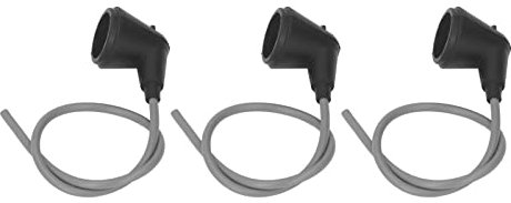 TOPINCN Lot de 3 Fils de Câble D'allumage de Tronçonneuse Professionnel pour 070 090 Chaîne de Tronçonneuse 0000 405 0600 Couvercle Haute Tension