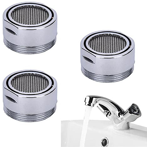 Strahlregler M28, Wasserhahn Filter Strahlregler, 3 Stück Mischdüse Einsatz, Wasserhahn Sieb Einsatz