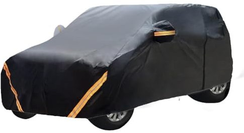 Autoabdeckung for Mini Countryman U25/U25 Electric 2024 | Outdoor-Autoplane Allwetter-Winddicht, Regendicht Und UV-beständig, Mit Weichem Futter Aus Oxford-Stoff(Black,Countryman U25)