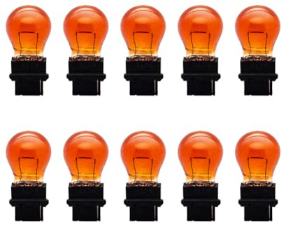 SOFOC-3156 Halogen-Glühbirnen Idee für Auto-Bremslichter Rücklicht Blinker usw. Lange Lebensdauer 12V 21W Bernstein gelb 10St.