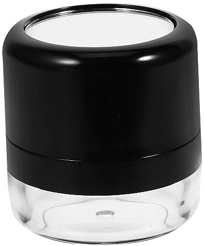 ARTSEWPLY Boîte à Poudre Bébé Petite Taille en Plastique avec Couvercle Hermétique pour Cosmétiques, Portable, Voyage et Usage Corps Visage