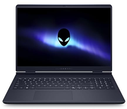 Alienware Gaming Laptop 16 2.5K Display, Intel Core 7-240H, 16 GB DDR5 RAM, 1 TB SSD, NVIDIA GeForce RTX 5060 8 GB GDDR7, Windows 11 Home - Blue
