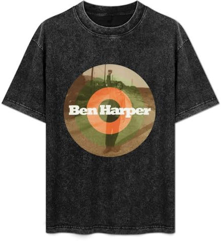 Quanu Gayle Ben Harper Mens Black T-Shirt M