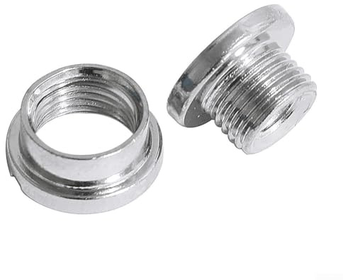 2 pcs Rear Derailleur Gear Mech Hanger Bracket Nut and Bolt for Standard Bikes Replacement and Repair