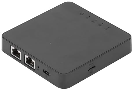 Fast 4G LTE Portable Wifi Router, Swift Travel Router Stable Sim Card Modem Easy Setup Mobile Hotspot Lightweight Wifi Box for Travel Camping Remote Work
